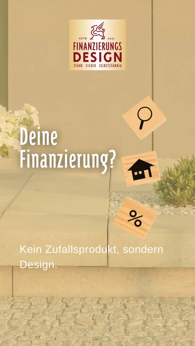 "Deine Finanzierung braucht mehr als einen Zinssatz – sie braucht eine Strategie." 

Zinsen sind nur ein Teil der Wahrheit. Mit dem richtigen Konzept wird deine Finanzierung zukunftssicher. 

#Finanzierungsstrategie #SicherFinanzieren #DesignStattZufall #FinanzierungsDesign
#BaufinanzierungMitVertrauen #PersönlicheBeratung 
#Hausbau #Finanzierungsexperten #Zinsvergleich #FinanzierungsDesign
#Baufinanzierung #Eigenheim2025 #FinanzierungsDesign #HauskaufTipps
#UnabhängigBeraten
#Sindelfingen
#Böblingen
#Leonberg